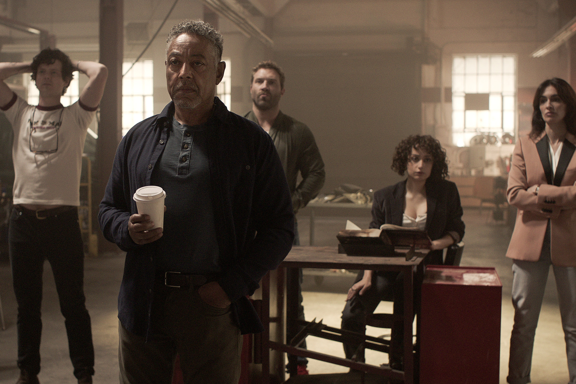 A still from new Netflix series, Kaleidoscope