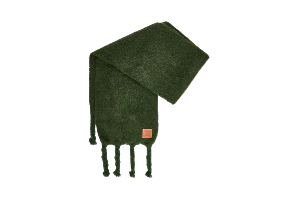 Green scarf