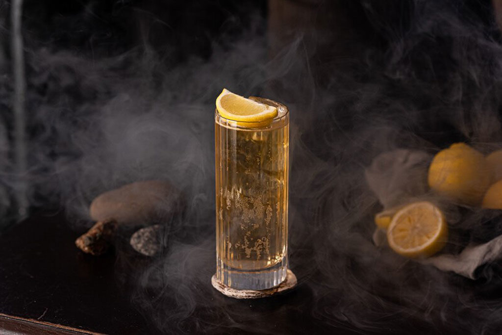 Laphroaig Smoked Mule cocktail