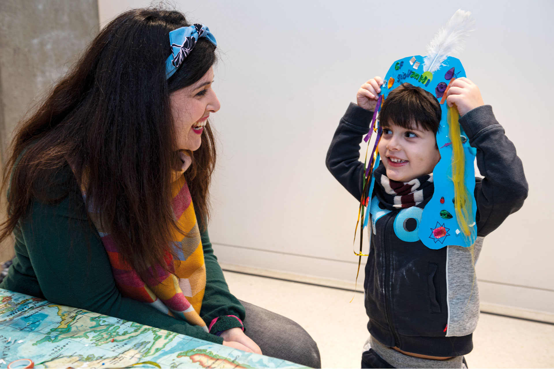 Craft time at the National Maritime Museum