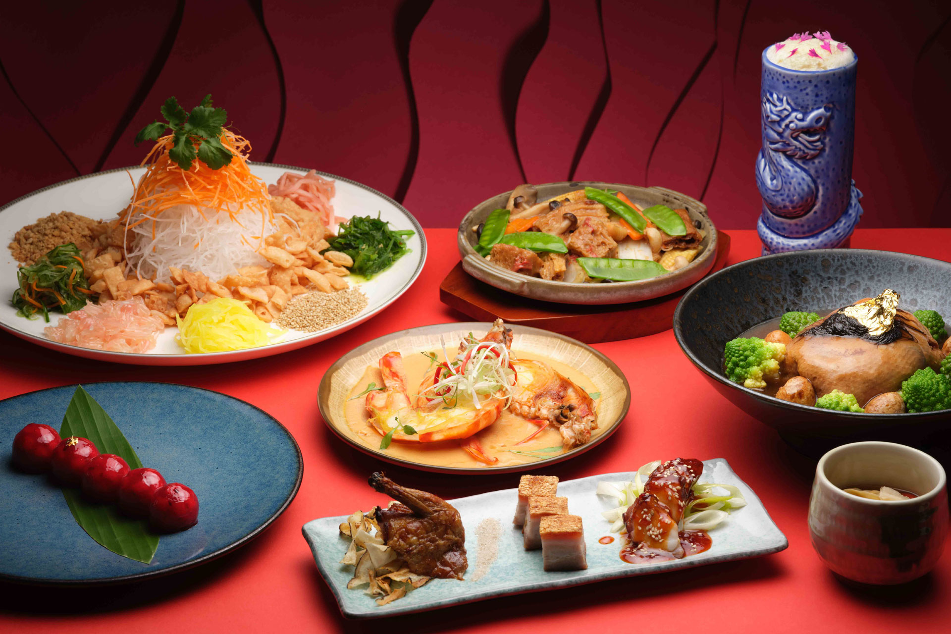 Lunar New Year menu at Mei Ume restaurant