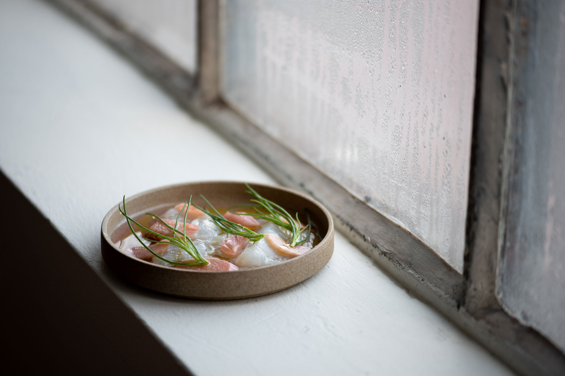 Plate of food at Maene