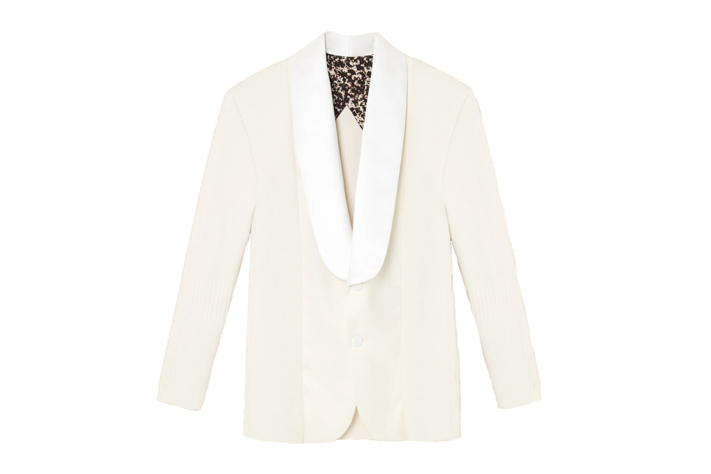 White dinner jacket