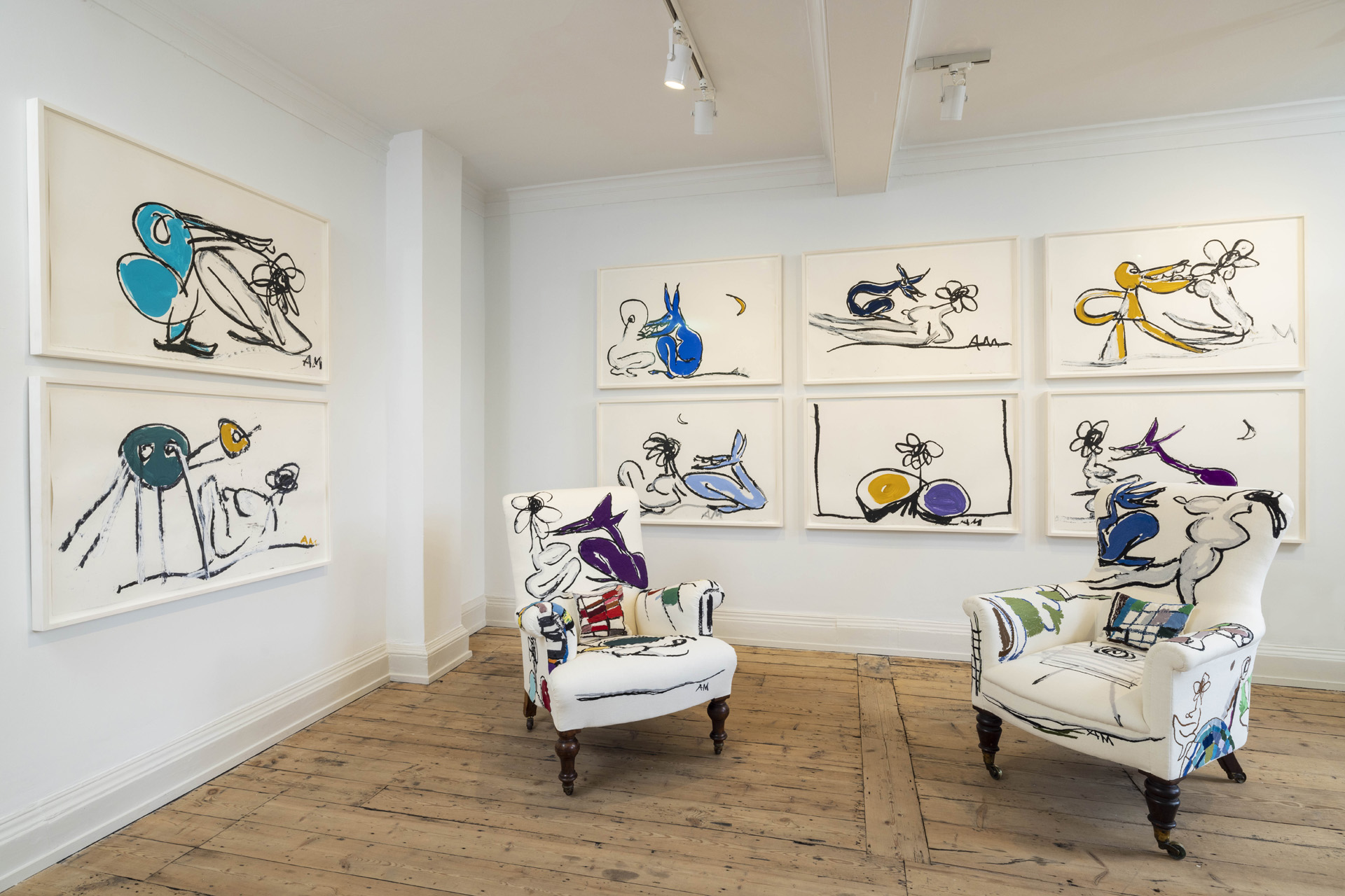 An image of the Two Worlds Entwined exhibition