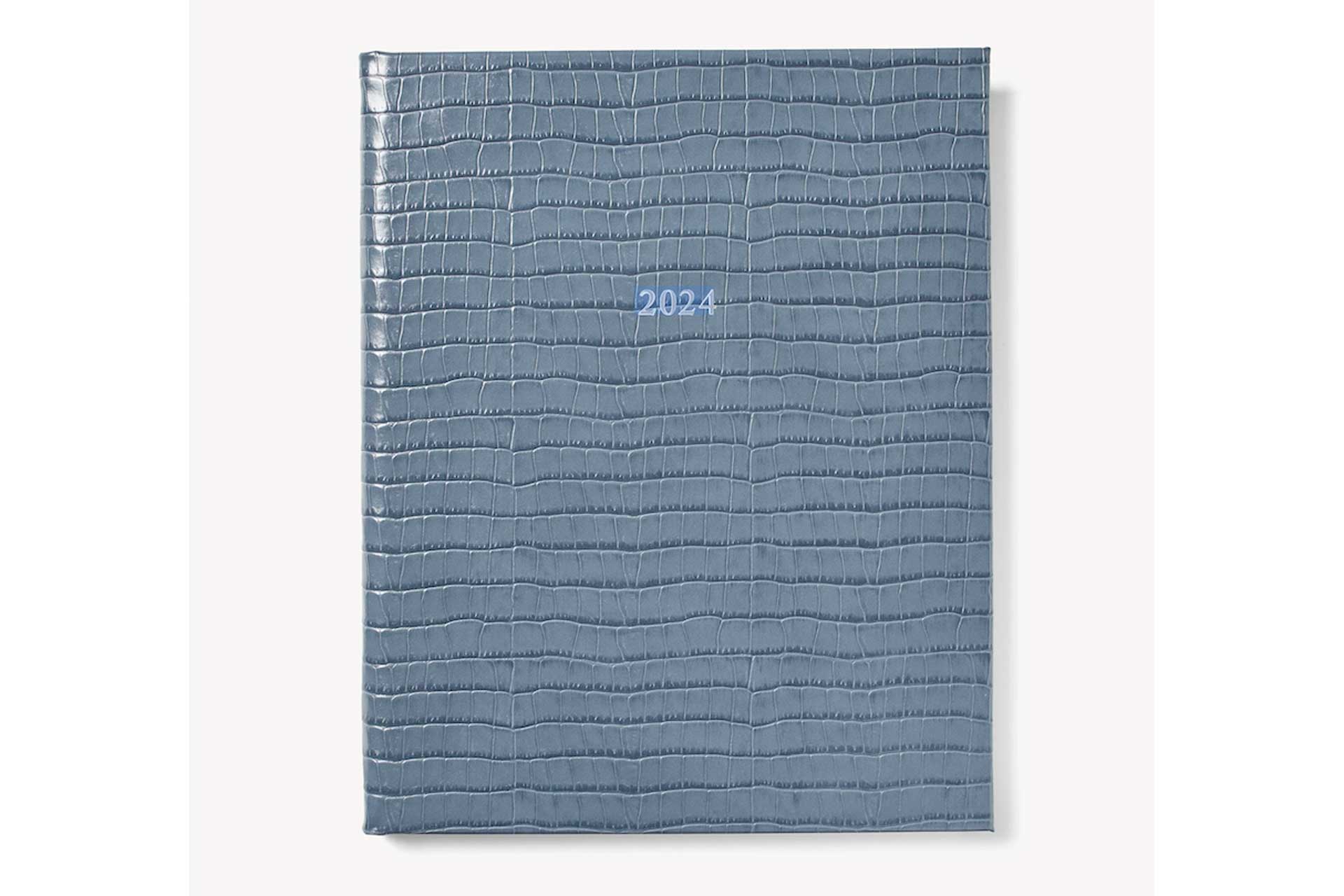 Aspinal of London 2024 A4 Week to View Leather Diary