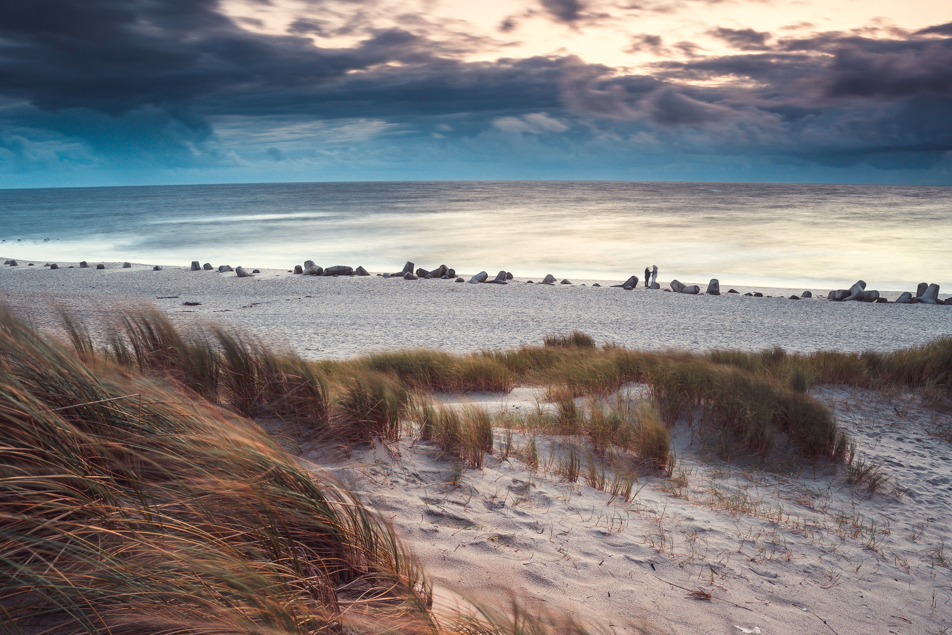 Sylt beach in Germany