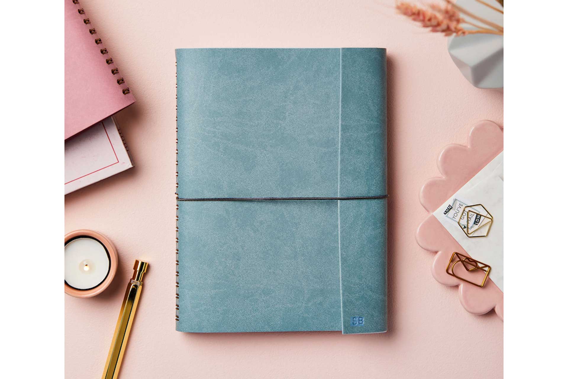 Martha Brook Personalised A5 Vegan Leather 2024 Diary