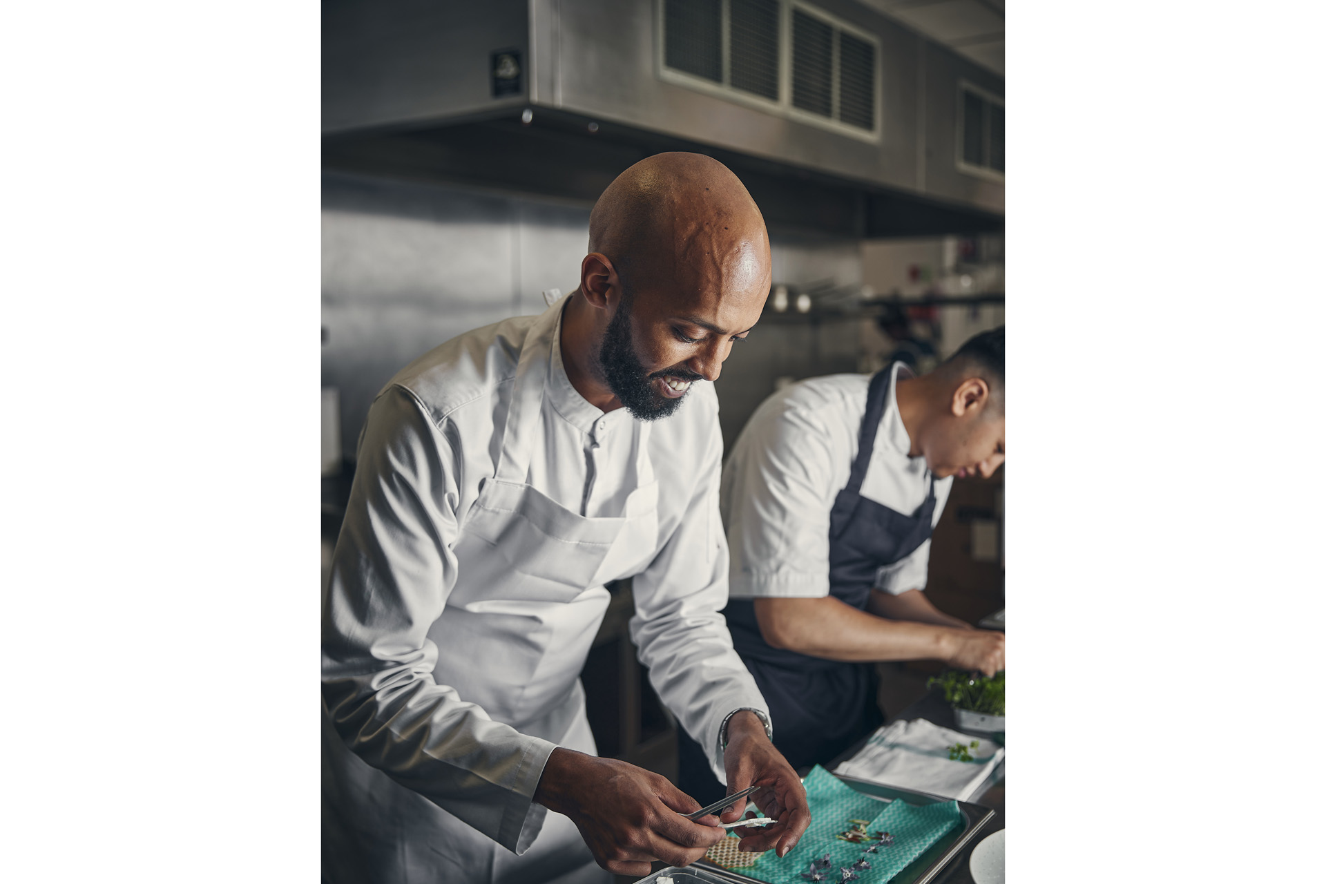 Ahmed, head chef at Legacy