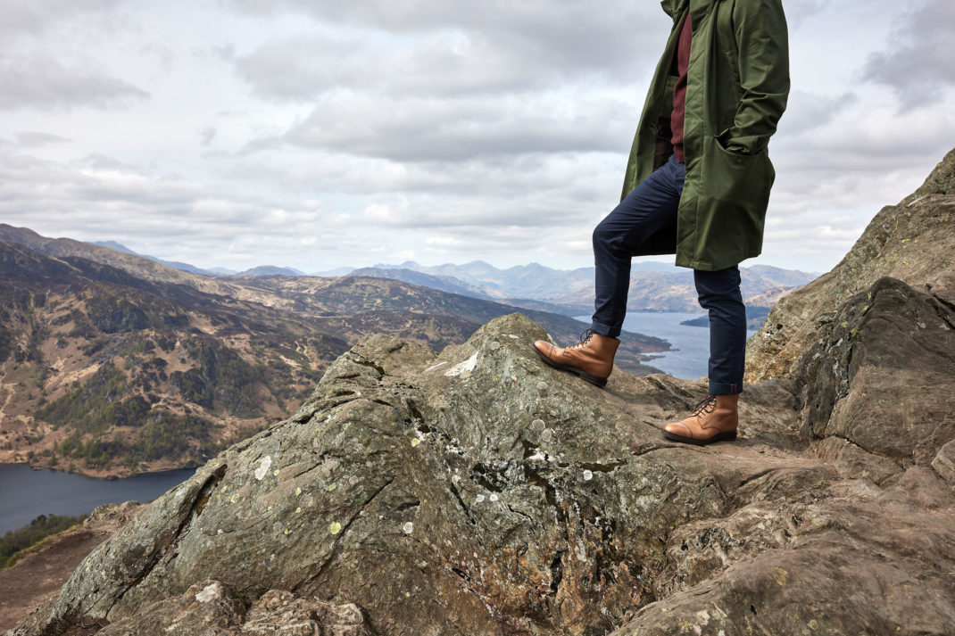 Man standing on a rock