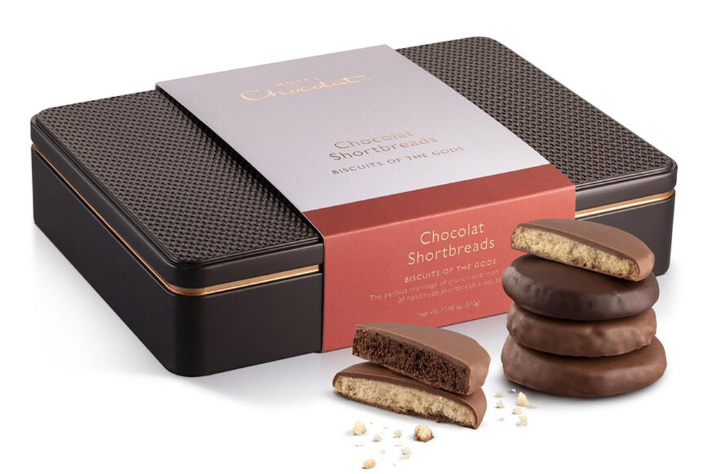 A box of shortbread biscuits