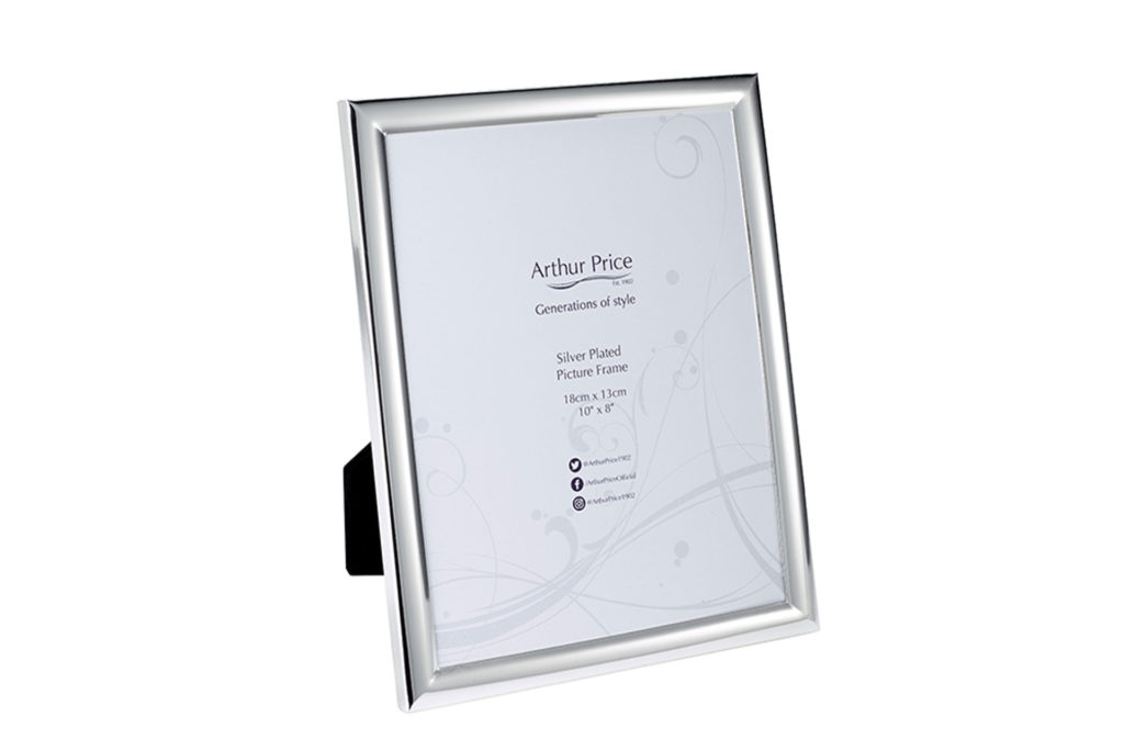 Arthur Price silver photoframe.