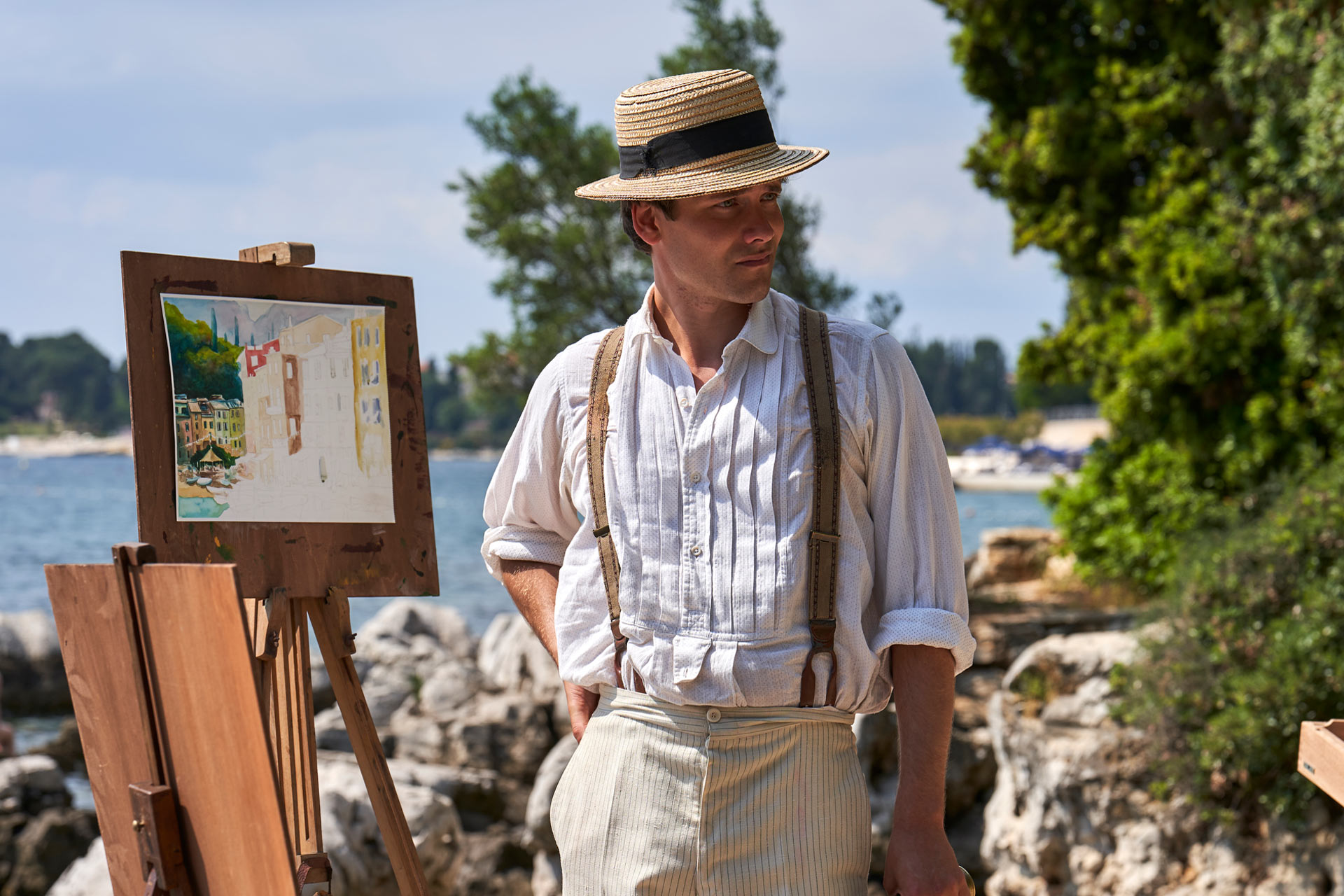 Oliver Dench in Hotel Portofino