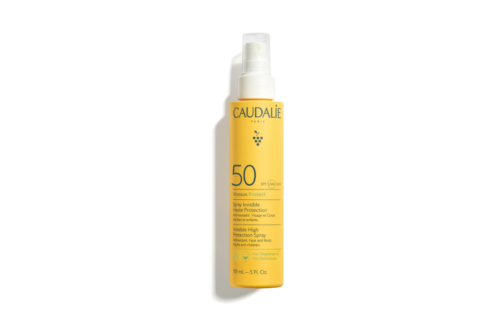 Yellow tube with white spray cap
