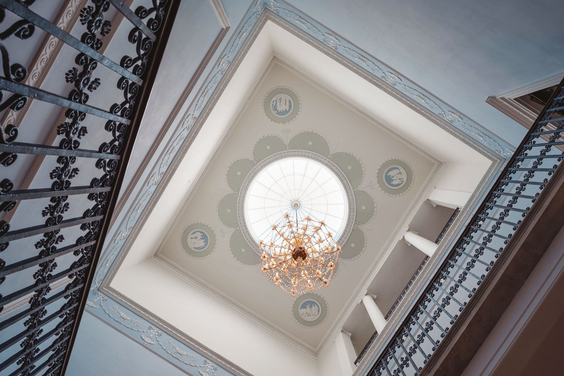 Ceiling at Chandos House