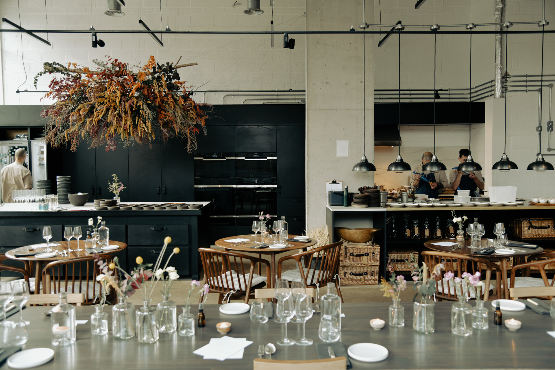 The interior of The Water House Project