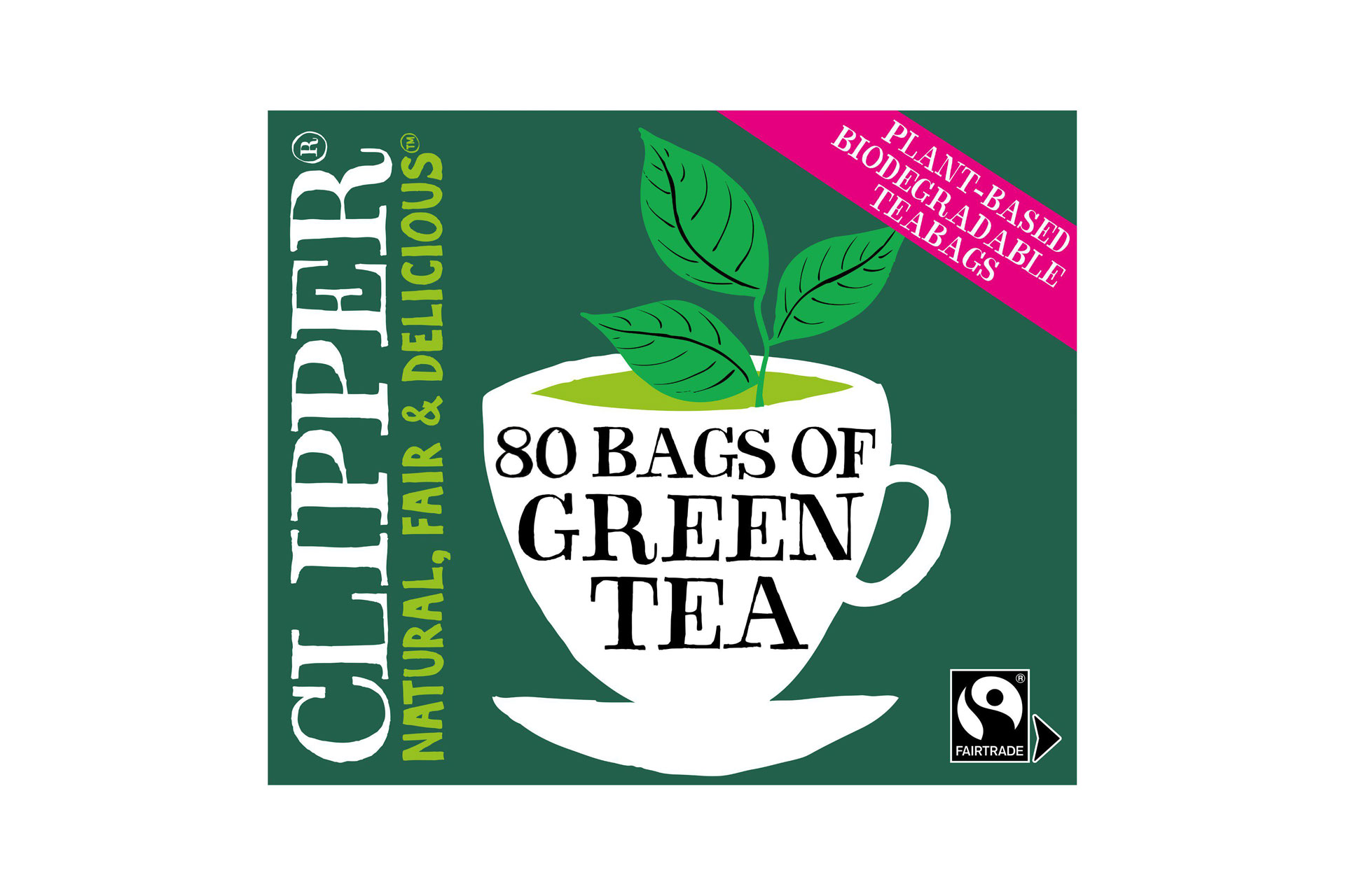 Fairtrade mark on Clipper Tea – ethical tea