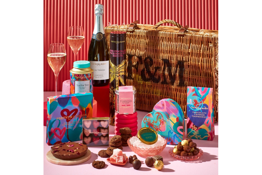 Valentine's themed hamper