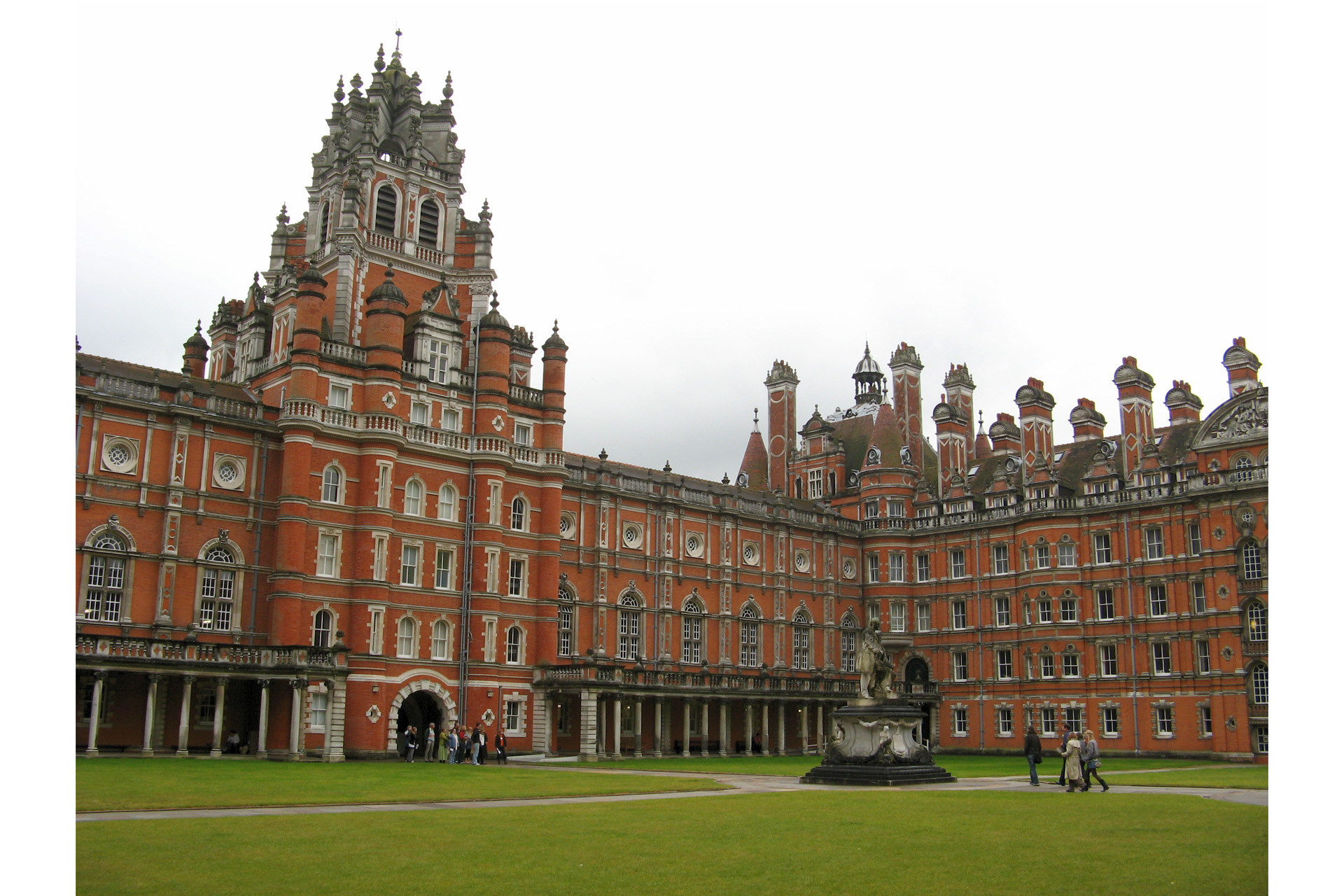 Royal Holloway campus, used as a filming location in You