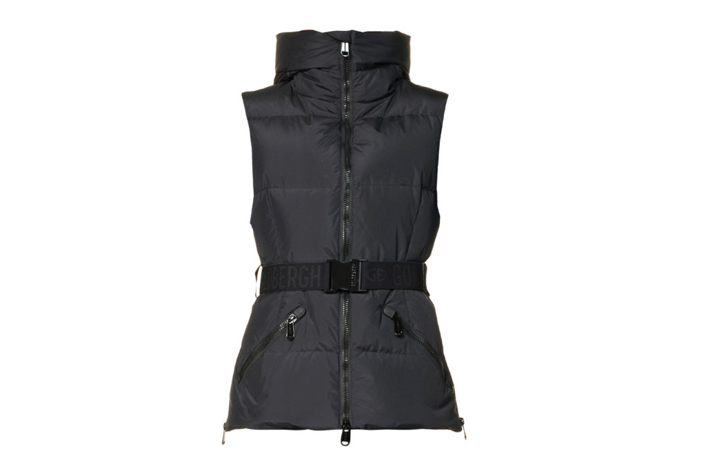 Black belted vest