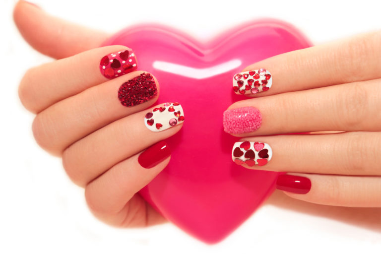 Fofosbeauty 24 pcs Long False Nails Valentine's Gift, Press-on Nails Designs  2023, Coffin Cappuccino Hearts in Valentines Day - Walmart.com
