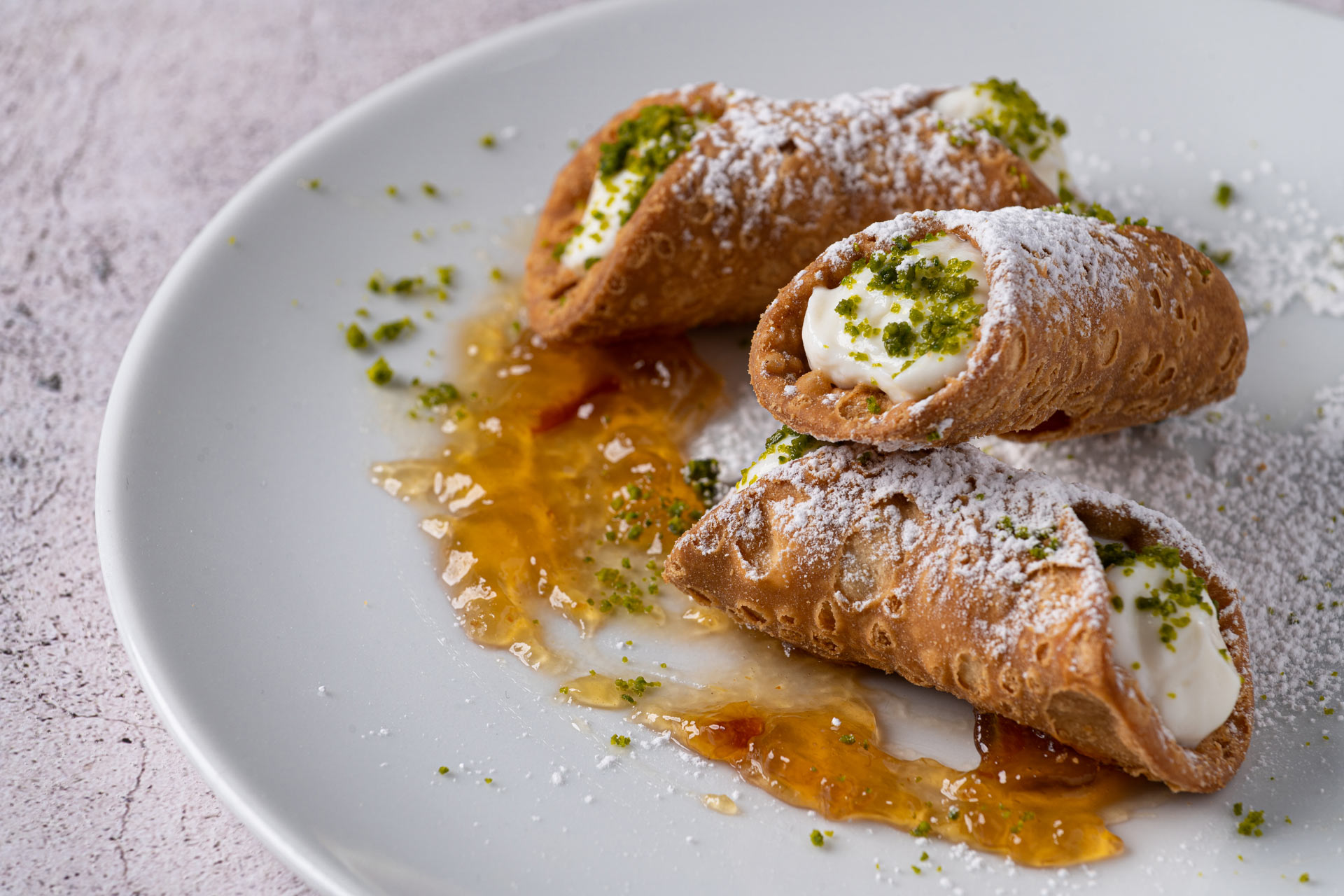 Pastries at Zoom East restaurant in London