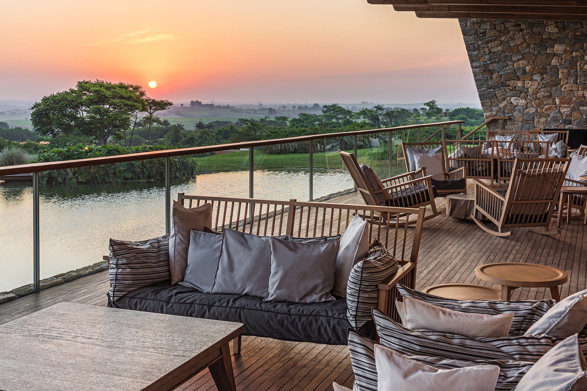 Sunset at Hotel Fasano Boa Vista