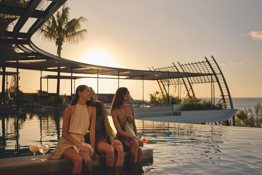Sunset at LUX* Grand Baie, Mauritius