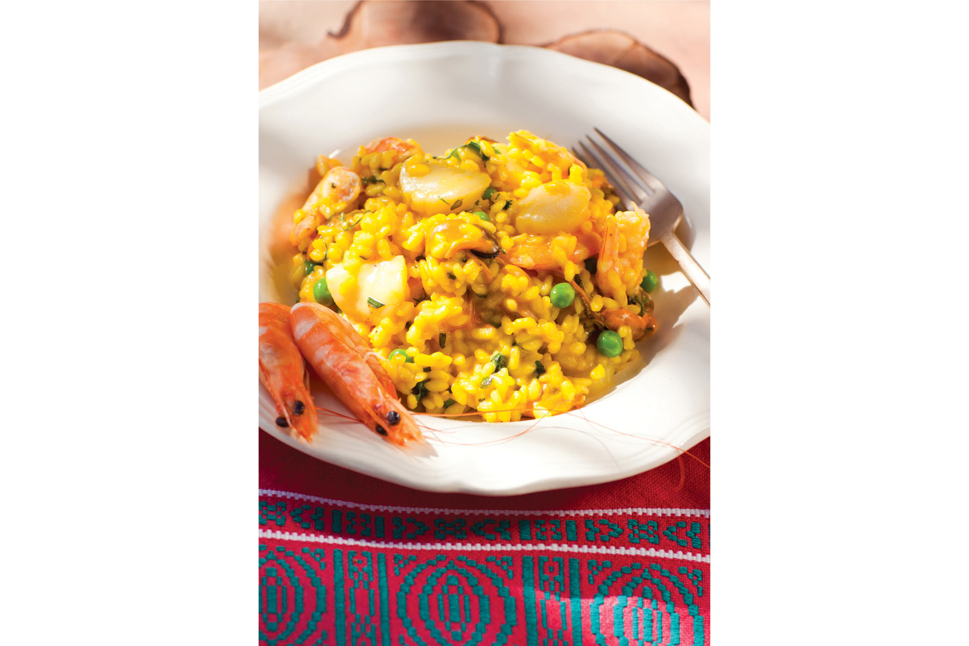 Shellfish risotto
