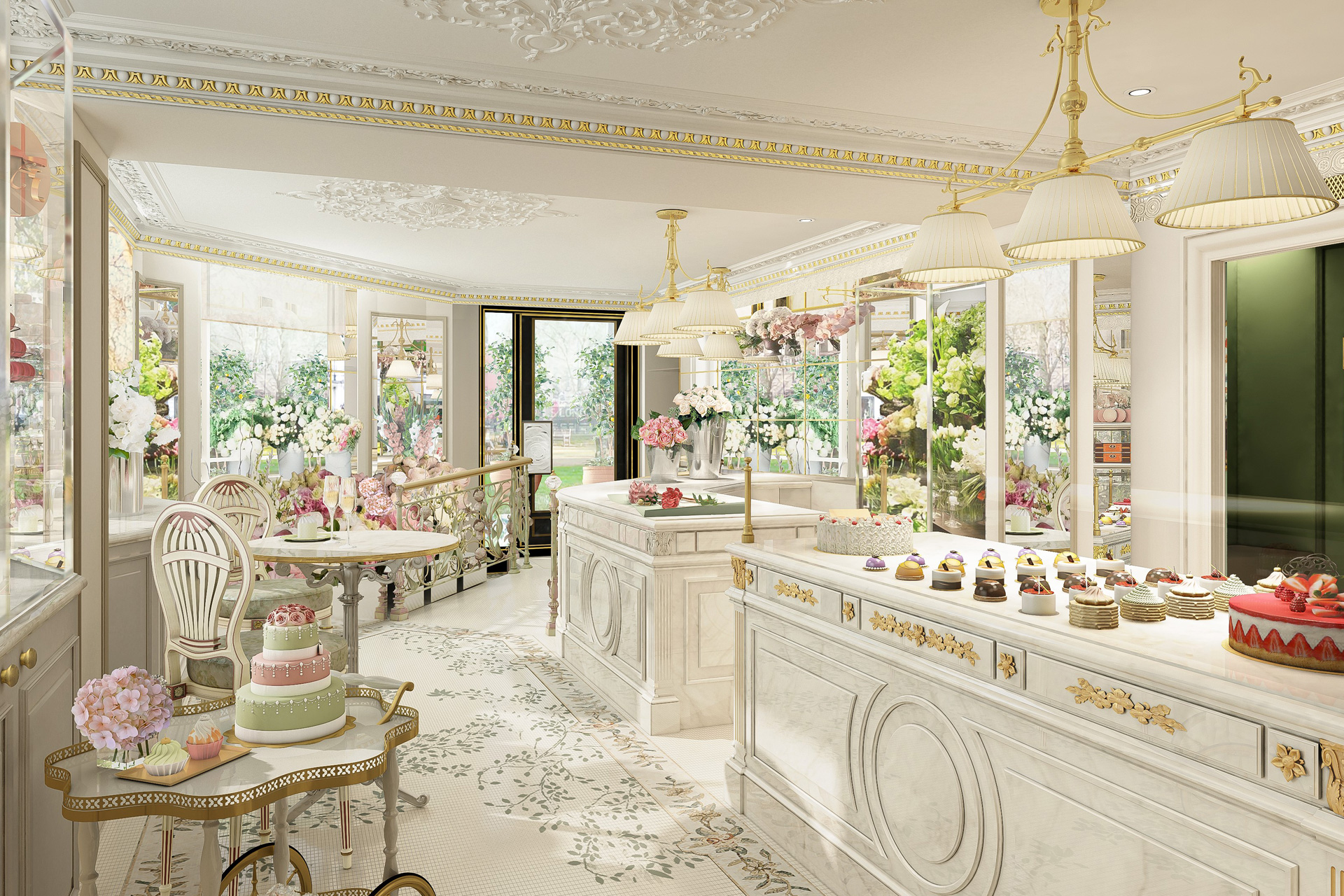 Cake & Flowers at The Dorchester, a new cake shop