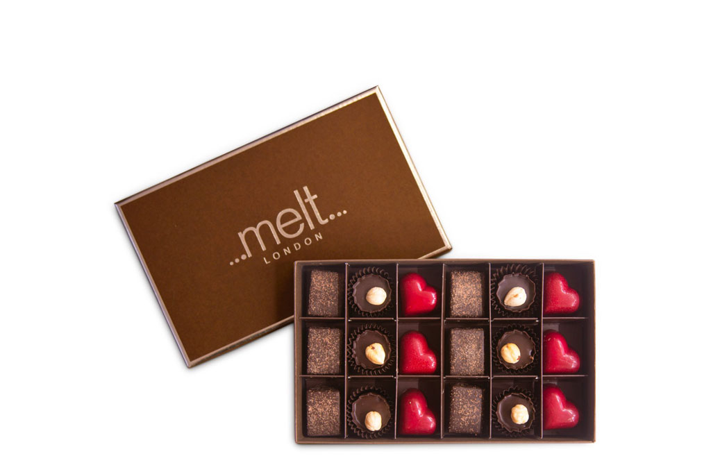 Vegan chocolate box from Melt