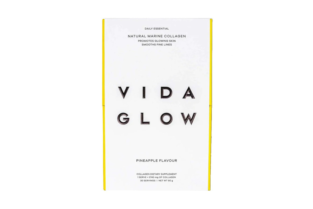 White box with yellow sides and black text