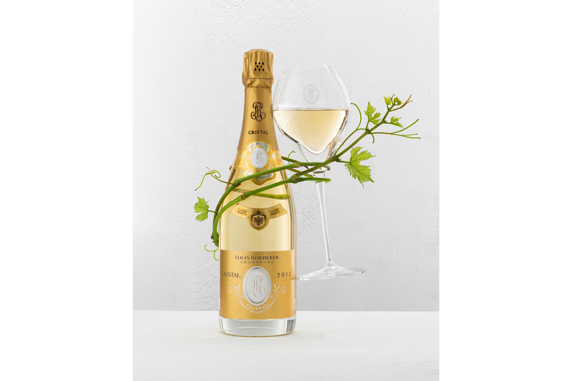Cristal champagne by Louis Roederer