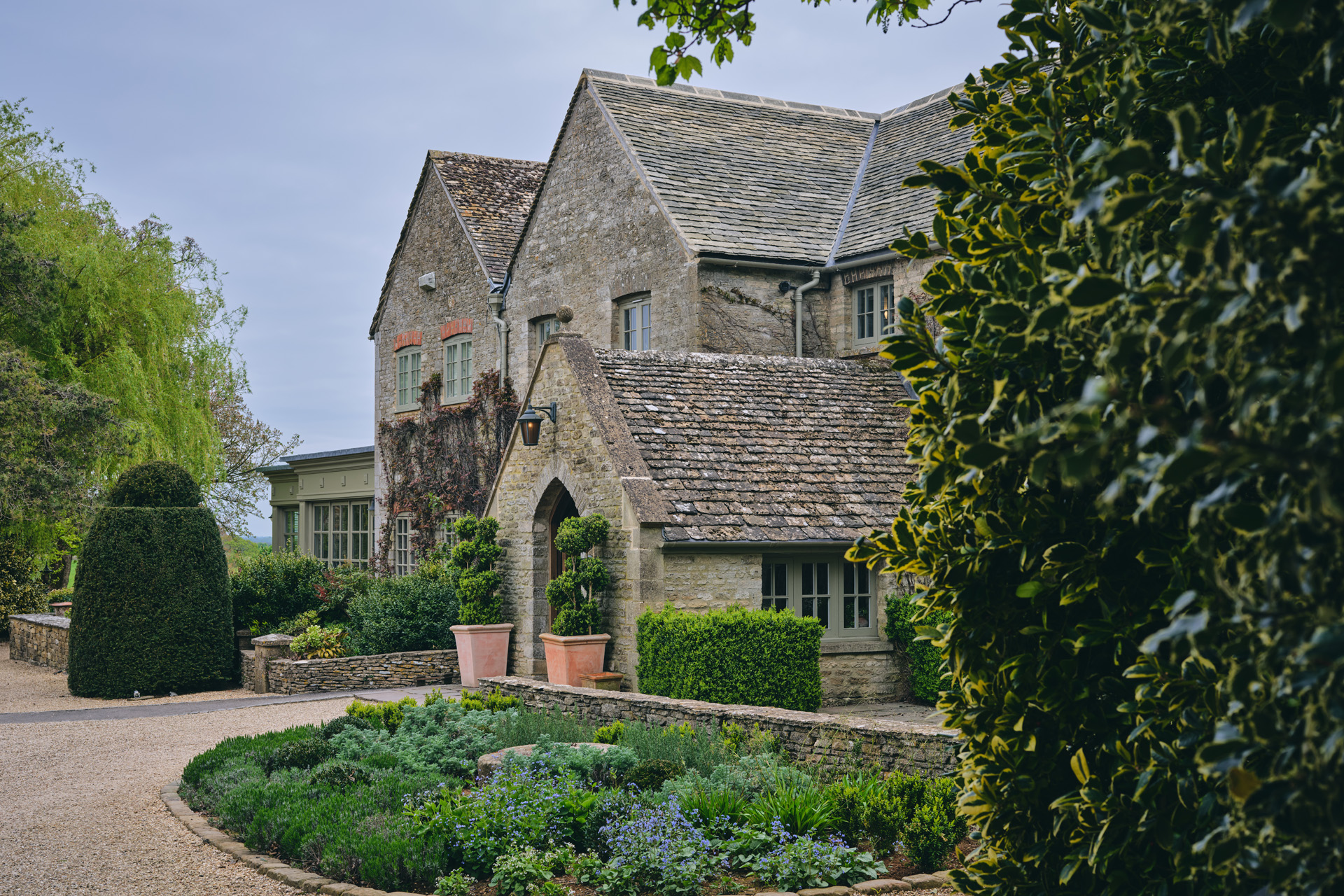 The exterior of Calcot & Spa