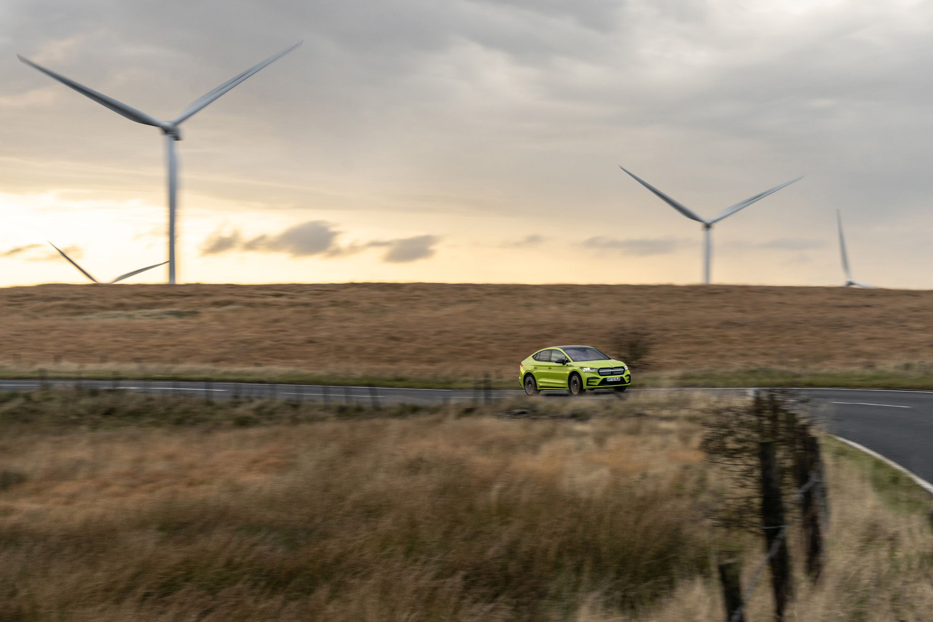 Skoda Enyaq Coupe vRS — The Green Lane