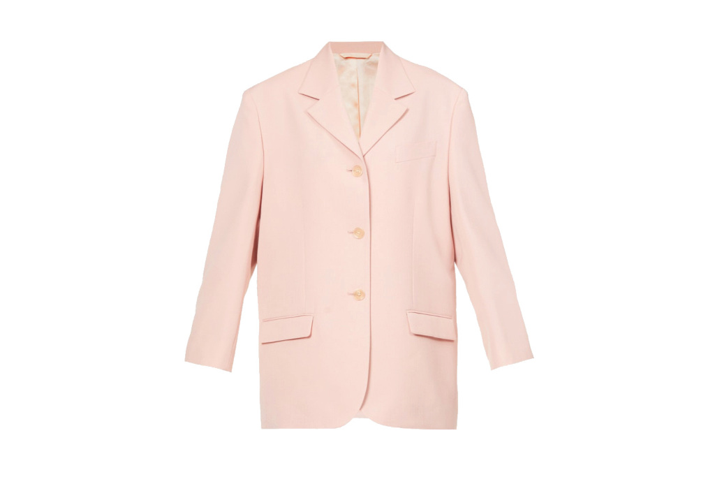 Pink blazer