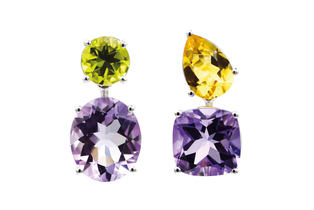 Multicoloured earrings