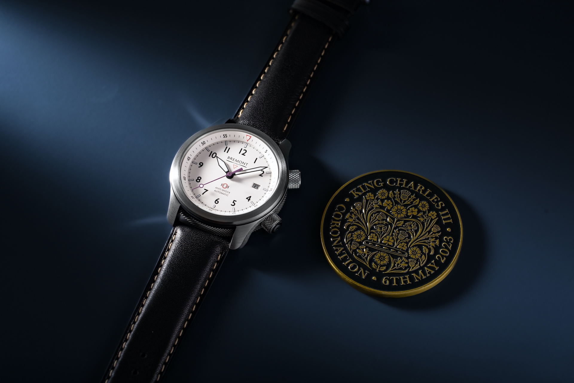 Bremont King Charles III watch and commemorative coin