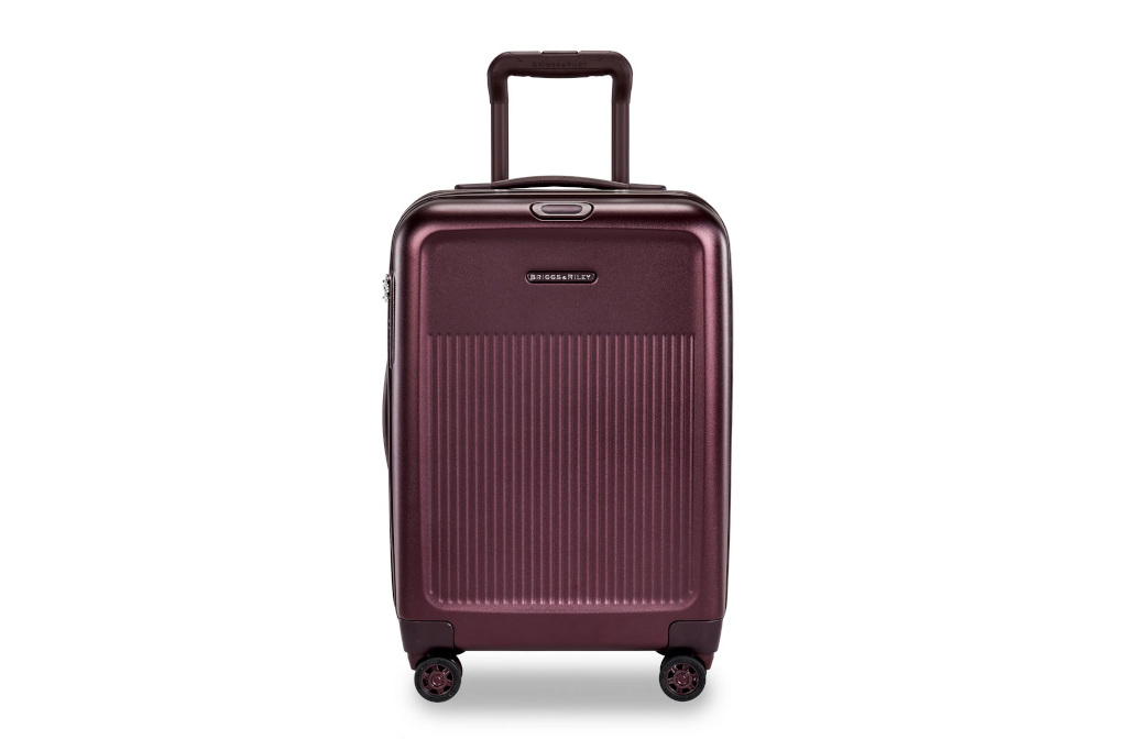 PLum suitcase