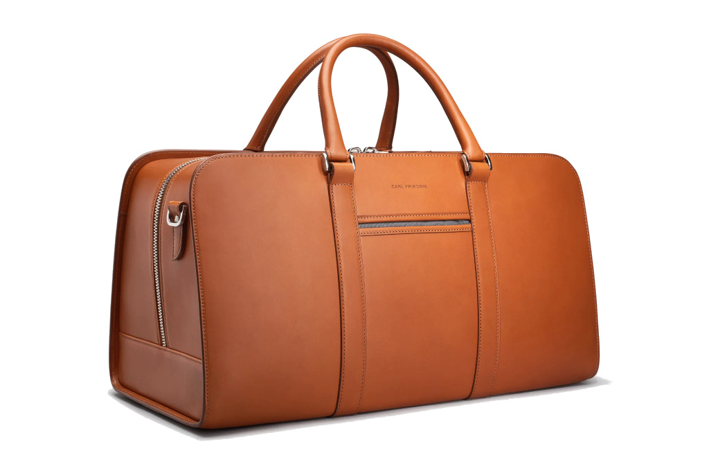 Brown travel bag