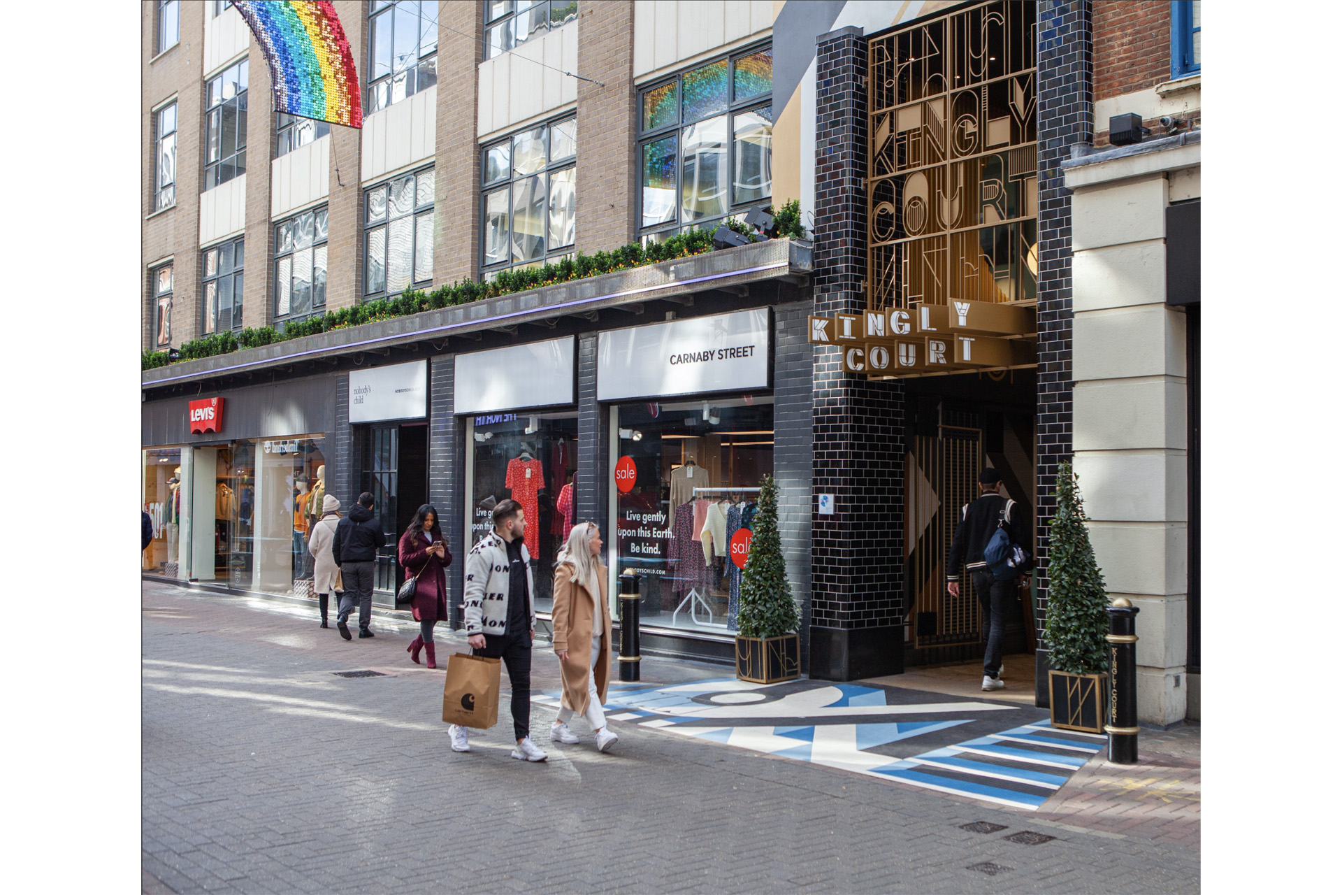 Kingly Court in Carnaby