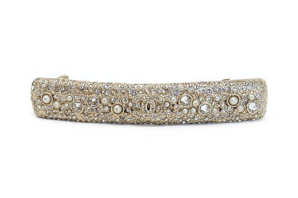 Silver barette