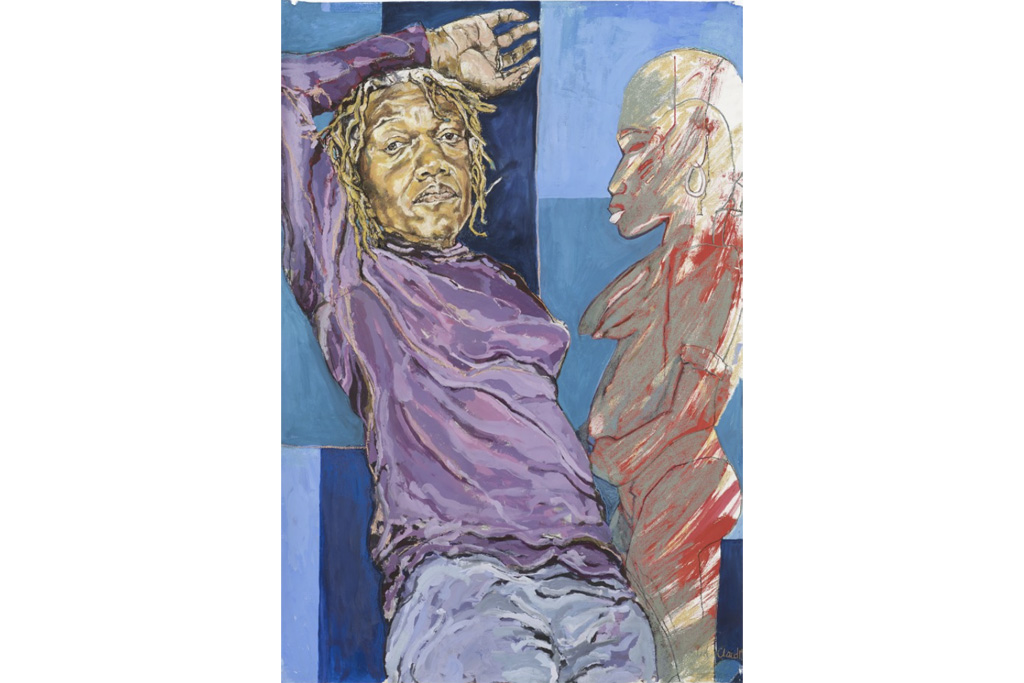 Painting by Claudette Johnson