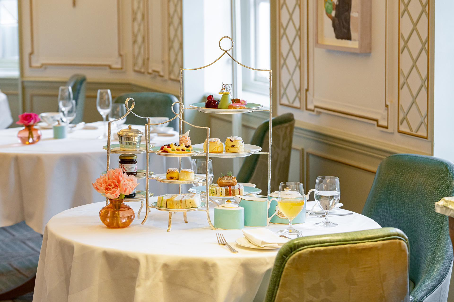 Afternoon tea at Fortnum & Mason