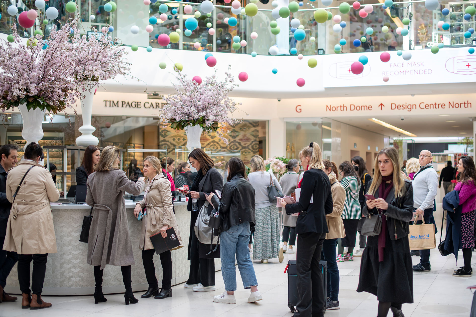 The Design Centre Chelsea Harbour during London Design Week 2022