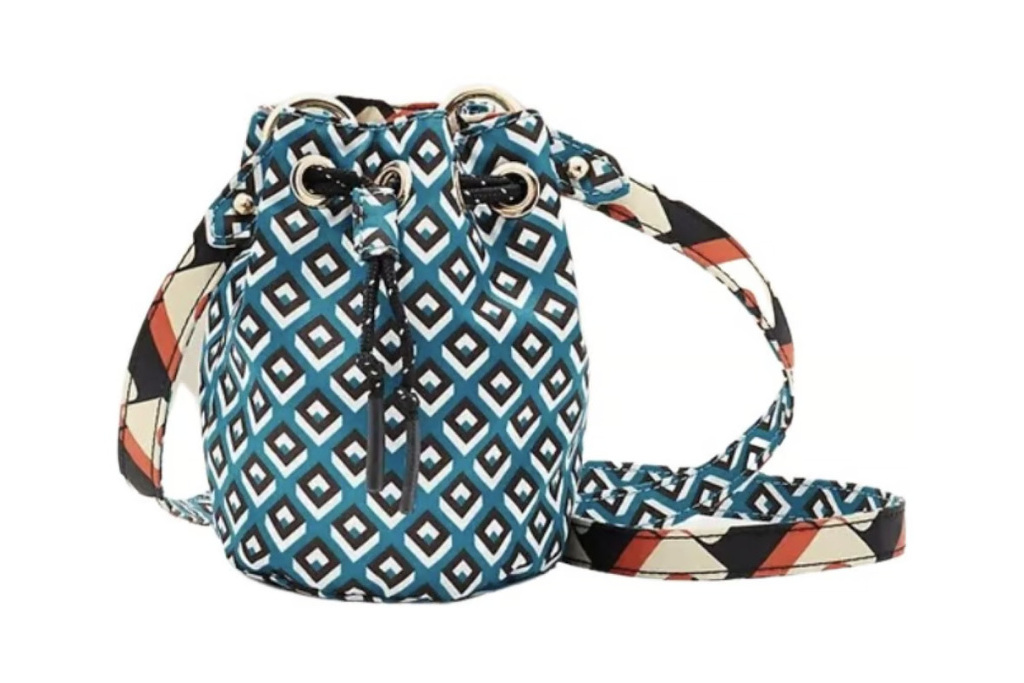 Multicoloured bucket bag