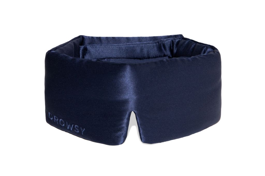 Blue sleep mask