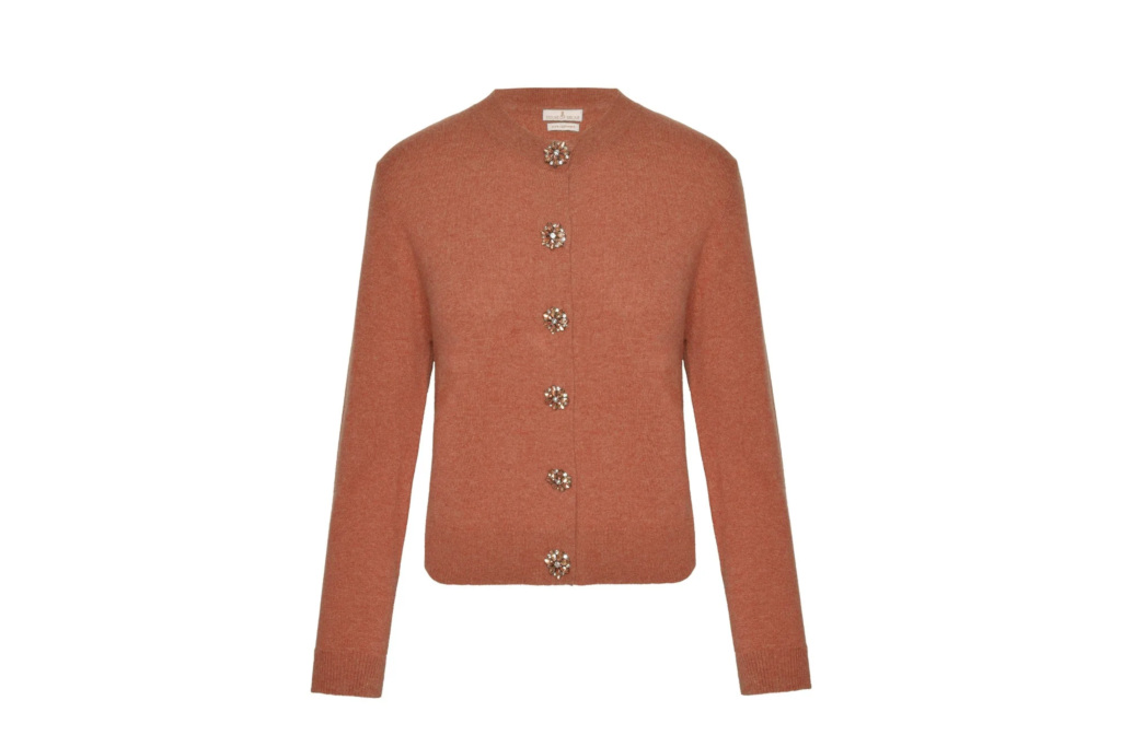 Rust coloured cardigan