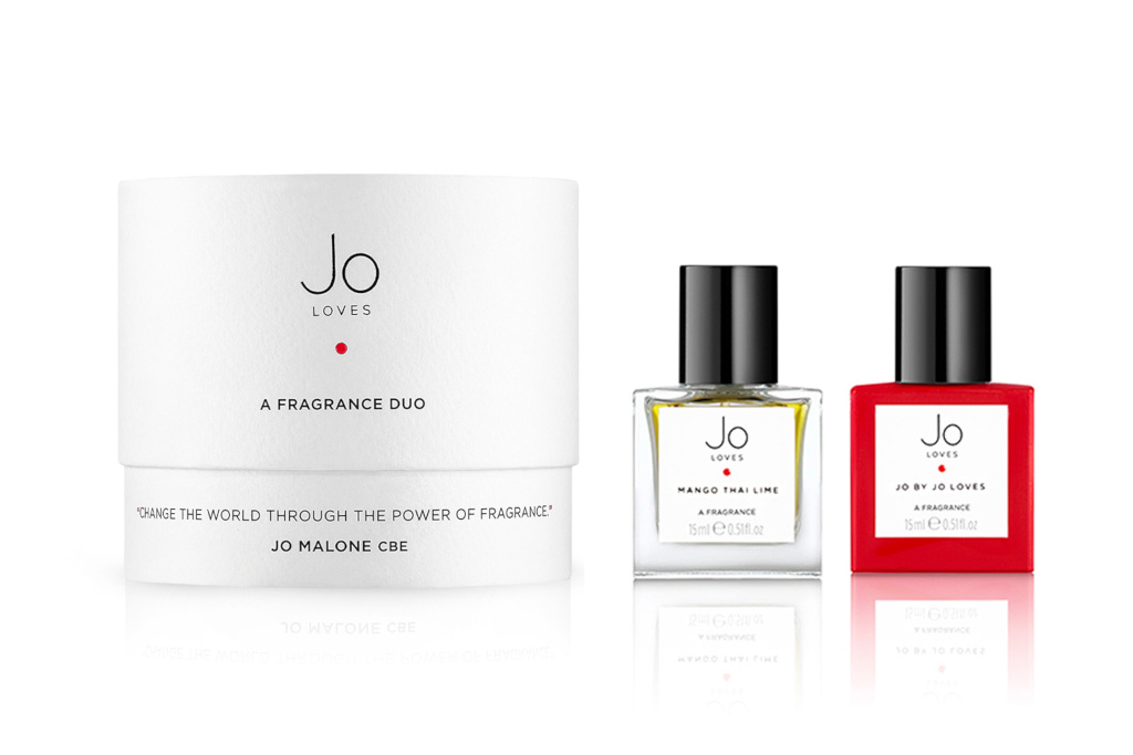 Fragrance duo with box
