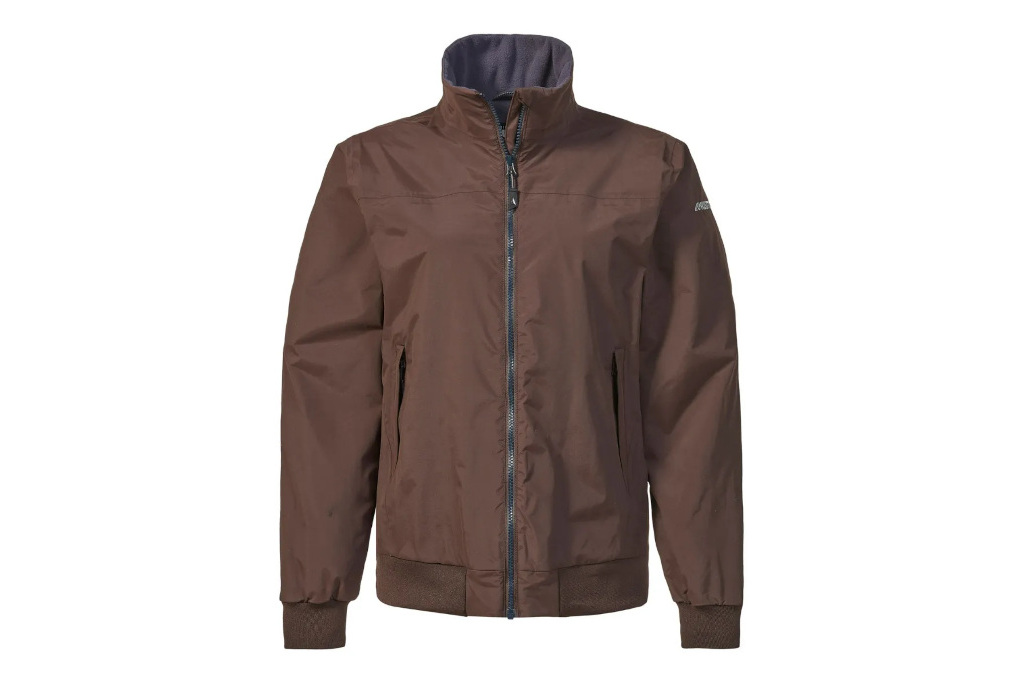 Brown waterproof jacket