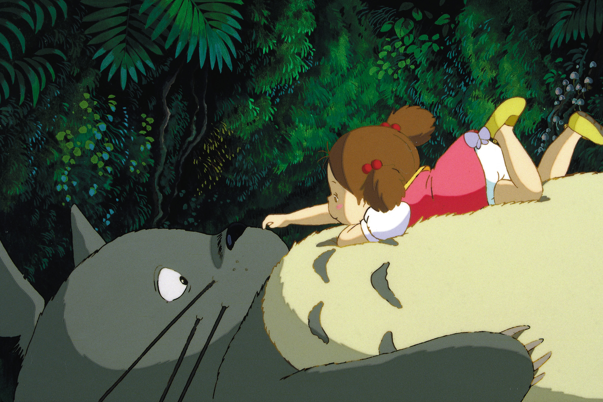A still from Studio Ghibli My Neighbour Totoro